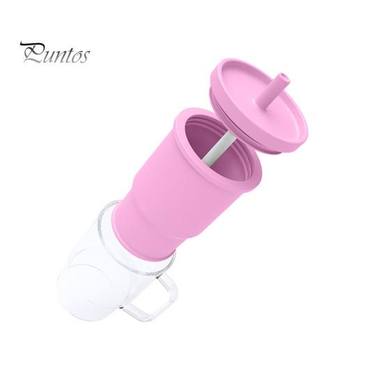 Силиконовая поилка для младенцев объемом 260 мл с мягким встроенным клапаном. Легко мыть. Компактный размер. Поощряет самостоятельное питье. Подходит для детских колясок и автокресел.