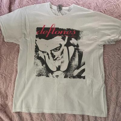 Футболка группы Deftones, Футболка Deftones Around The Fur, Мужская модная уличная хип-хоп рок футболка с коротким рукавом, Женский хлопковый топ с круглым вырезом