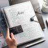 Diary 2026 A5 B5 A4 Transparent Loose Leaf Binder Notebook Inner Core Cover Note Book Journal Planner Office Stationery Supplies