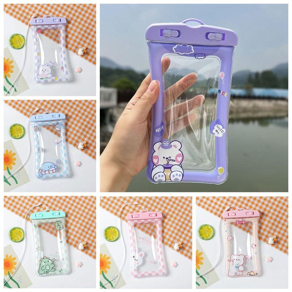 Seal Type Waterproof Phone Pouch Underwater Dry Screen Rainproof Bag Water-sprinkling Festival