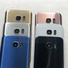 Новая задняя часть для Samsung Galaxy S7 G930, запасные части для задней двери, стеклянный корпус батареи с камерой