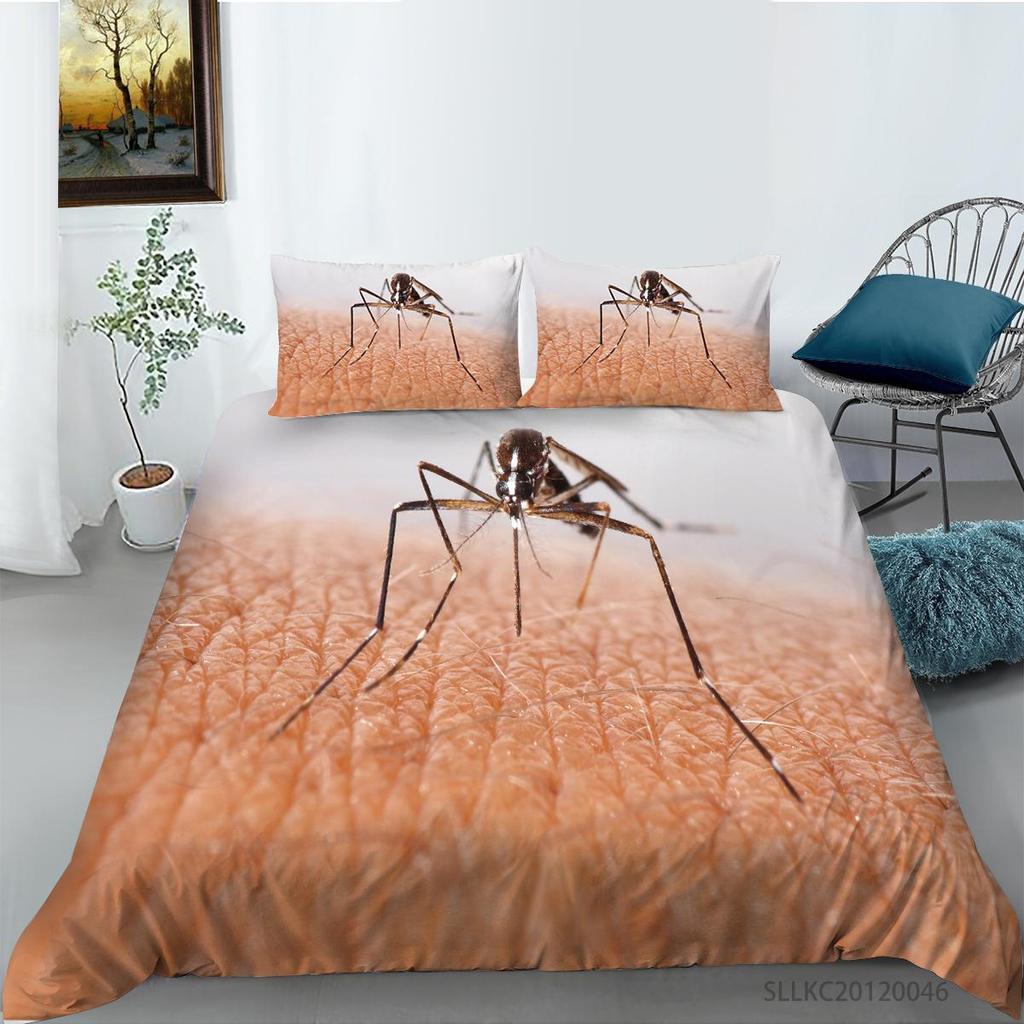 Duvet Cover Washed Breathable Home Bedding Set Microfiber Children Teen King Double Size Highly Quality Misquito Quilt Cover