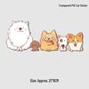 Наклейки на стекло автомобиля Pokémon для всех транспортных средств
