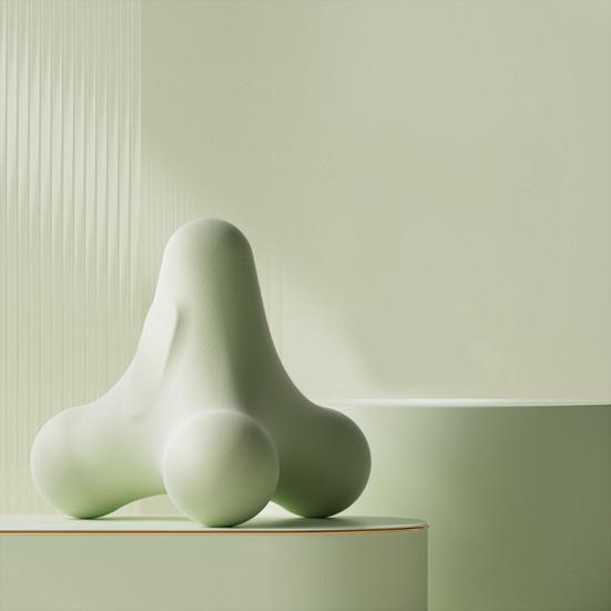 Ручной массажер для всего тела, 4-х ножная точка давления, глубокая боль в тканях, восстановление мышц, физиотерапия, инструмент для массажа плеч, рук, шеи, спины и ног