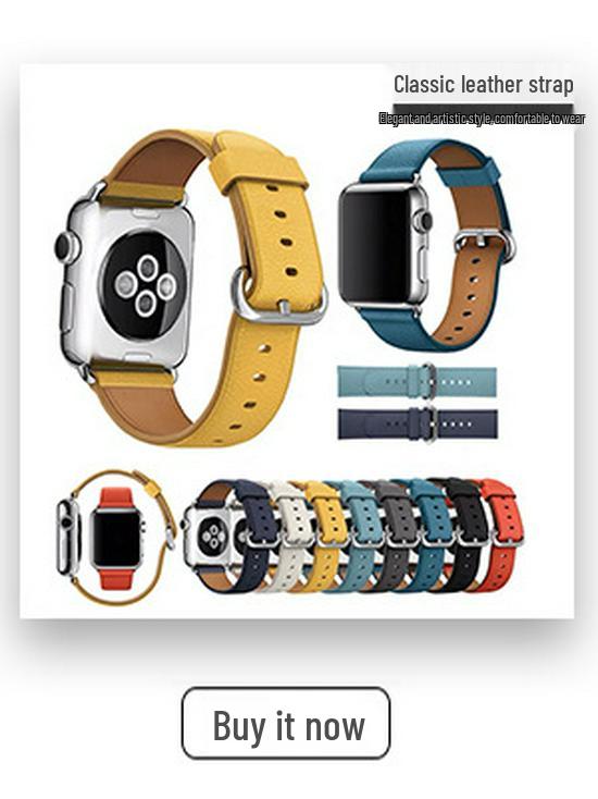Совместимые кожаные силиконовые ремешки для Apple Watch Series 3-8