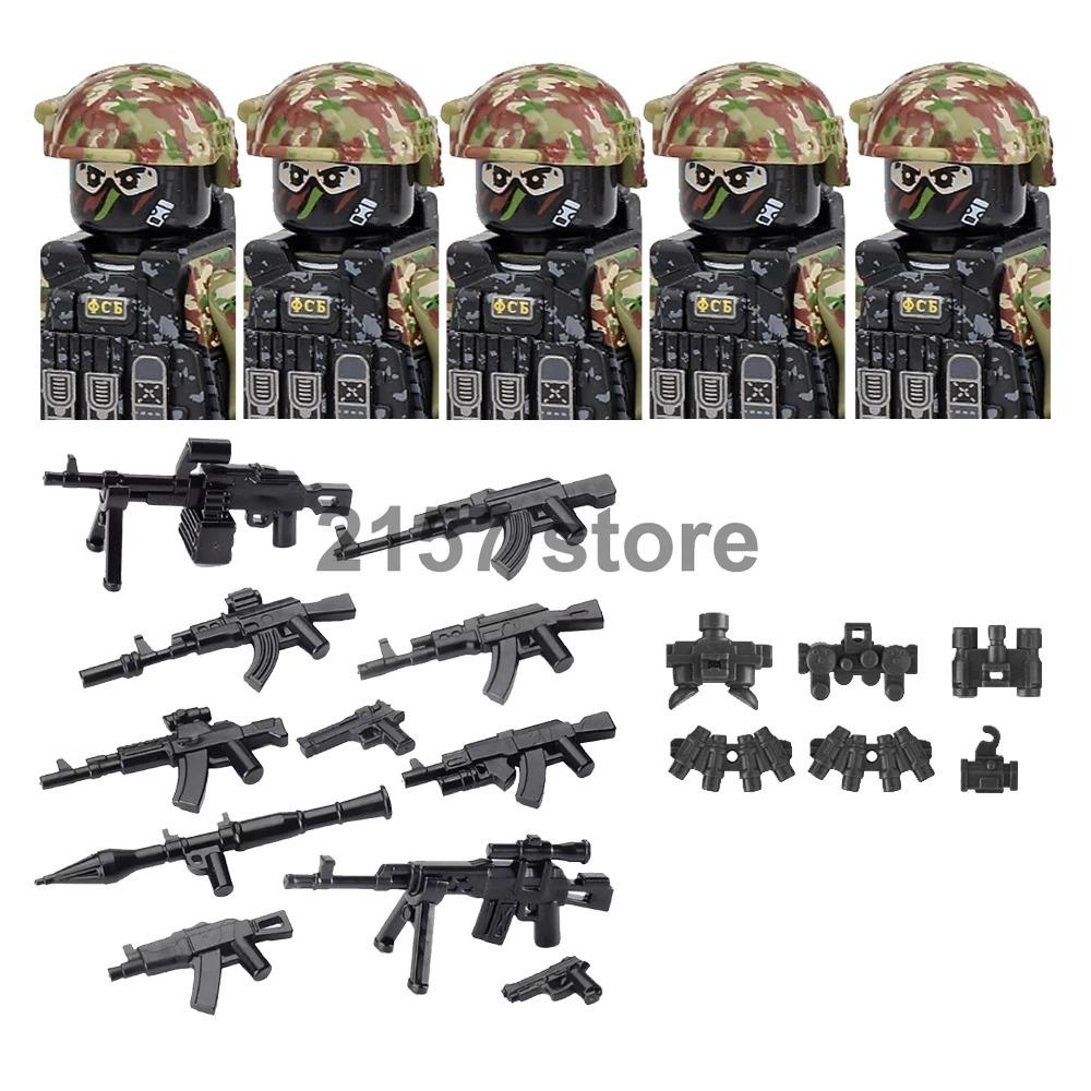 Военный Солдат Фигурка Строительный Блок Оружие Рейнджер Камуфляж Война во Вьетнаме US Special Forces KSK Медицинский Бандит Вор Игрушка Подарок