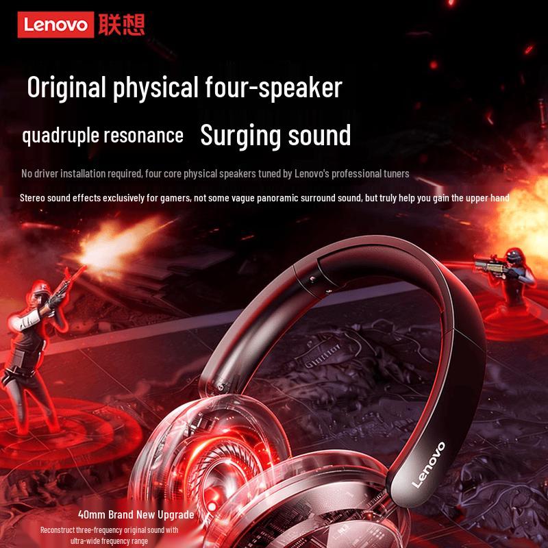 Lenovo Беспроводная игровая гарнитура EH140