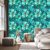 Ink Wallpaper Turquoise, Sea Blue and Mint for Living Room and Bedroom 50x1000