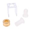 3Pcs/Set Silicone Lipstick Mold Aluminum Ring Mould Holder Diy Crafts Tools Easy Beauty Lipstick Kits