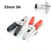 2pcs/1pair Alligator Clips Battery Clip Crocodile Car Caravan Van Battery Test Lead Clips Electrical Tool