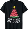 Christmas in July Watermelon Xmas Tree Summer Men Women T-Shirt