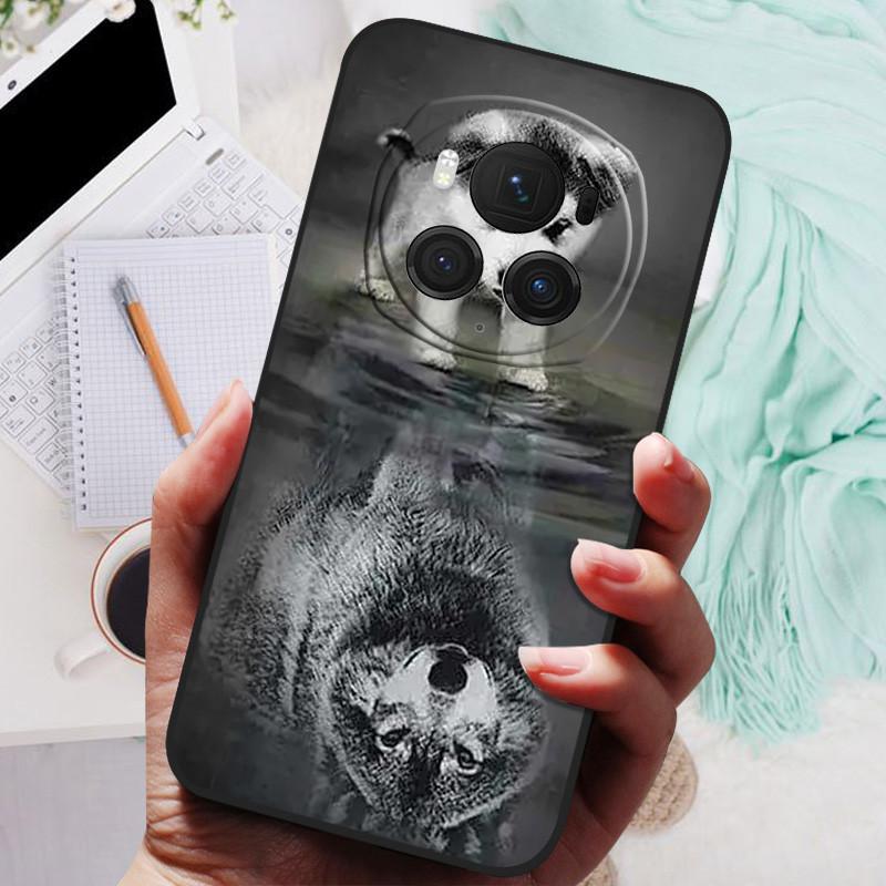 Чехол для Honor Magic6 Pro Роскошный мягкий силиконовый чехол из ТПУ для телефонов Honor MAGIC 6 Pro 5G Чехлы Magic6Pro 6Pro Мраморный Funda Capa
