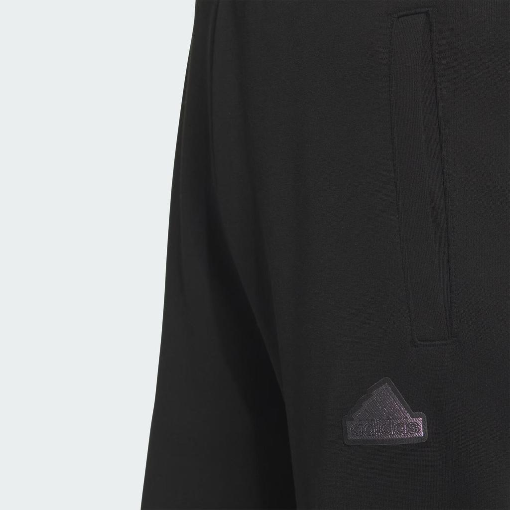 adidas Мужские спортивные штаны с маленьким логотипом FW24 Черно-белые JJ3561