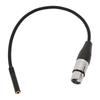 18 Inch To XLR Female Cable Balanced 3.5mm Female Stereo Mini Jack To XLR Female Adapter Cable