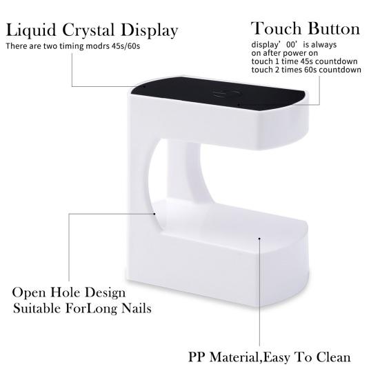 1 комплект USB мини-светильник для ногтей портативный быстрый и легкий маникюр УФ-машина для наращивания ногтей женские косметические аксессуары