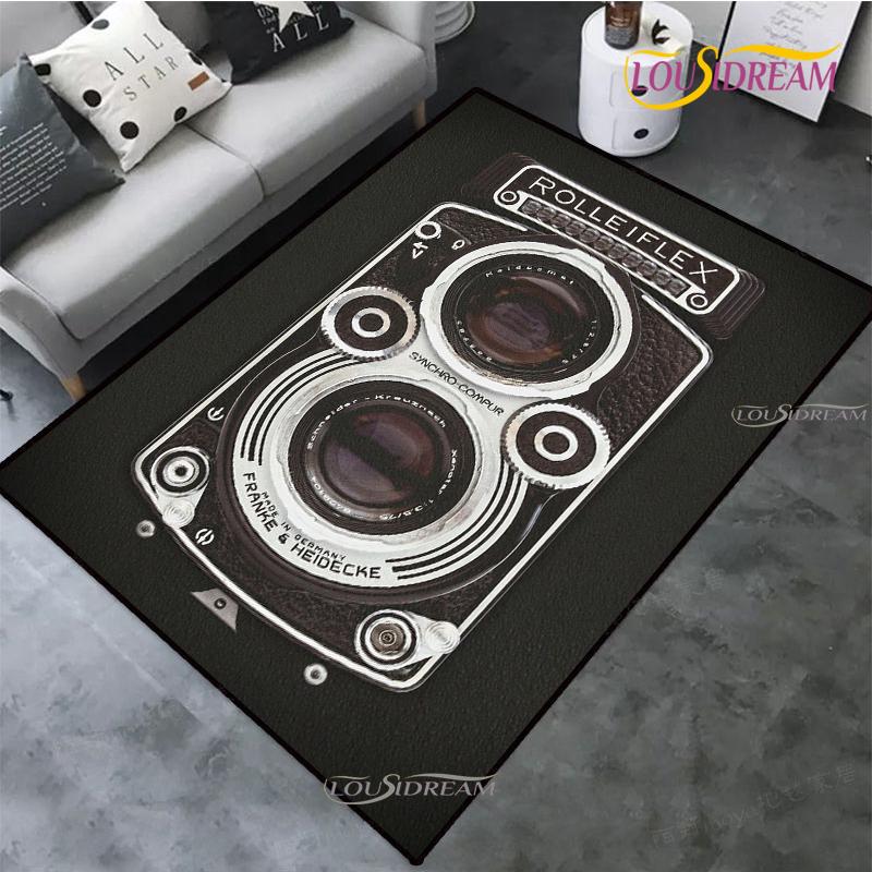 Винтажный ковер с камерой детский игровой коврик для гостиной спальни кухни противоскользящие коврики декор реквизит для фотосъемки подарок на день рождения Alfombra
