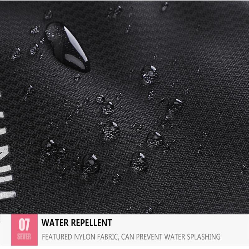 TINYAT новая мужская сумка через плечо с слингом, противоугонная сумка через плечо для 9,7-дюймового планшета, USB-зарядка, водонепроницаемая дорожная сумка-мессенджер, повседневная нагрудная сумка