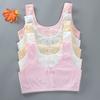 Kids Cotton Sports Training Bra Underwear Girls Training Bra Crop Top 8-16 Years