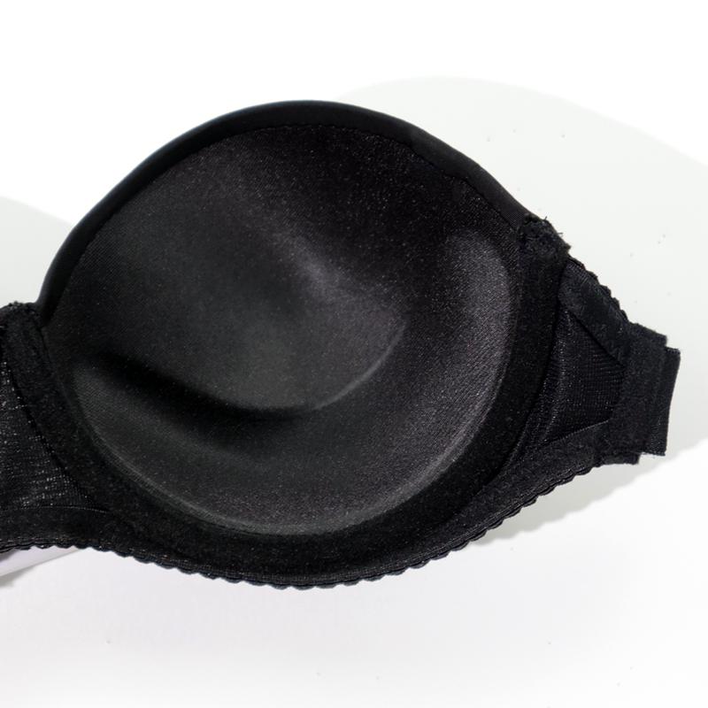 Женский невидимый бюстгальтер с прозрачным ремешком, нижнее белье с подкладкой, нижнее белье с подкладкой 70B 75B 80 B Cup