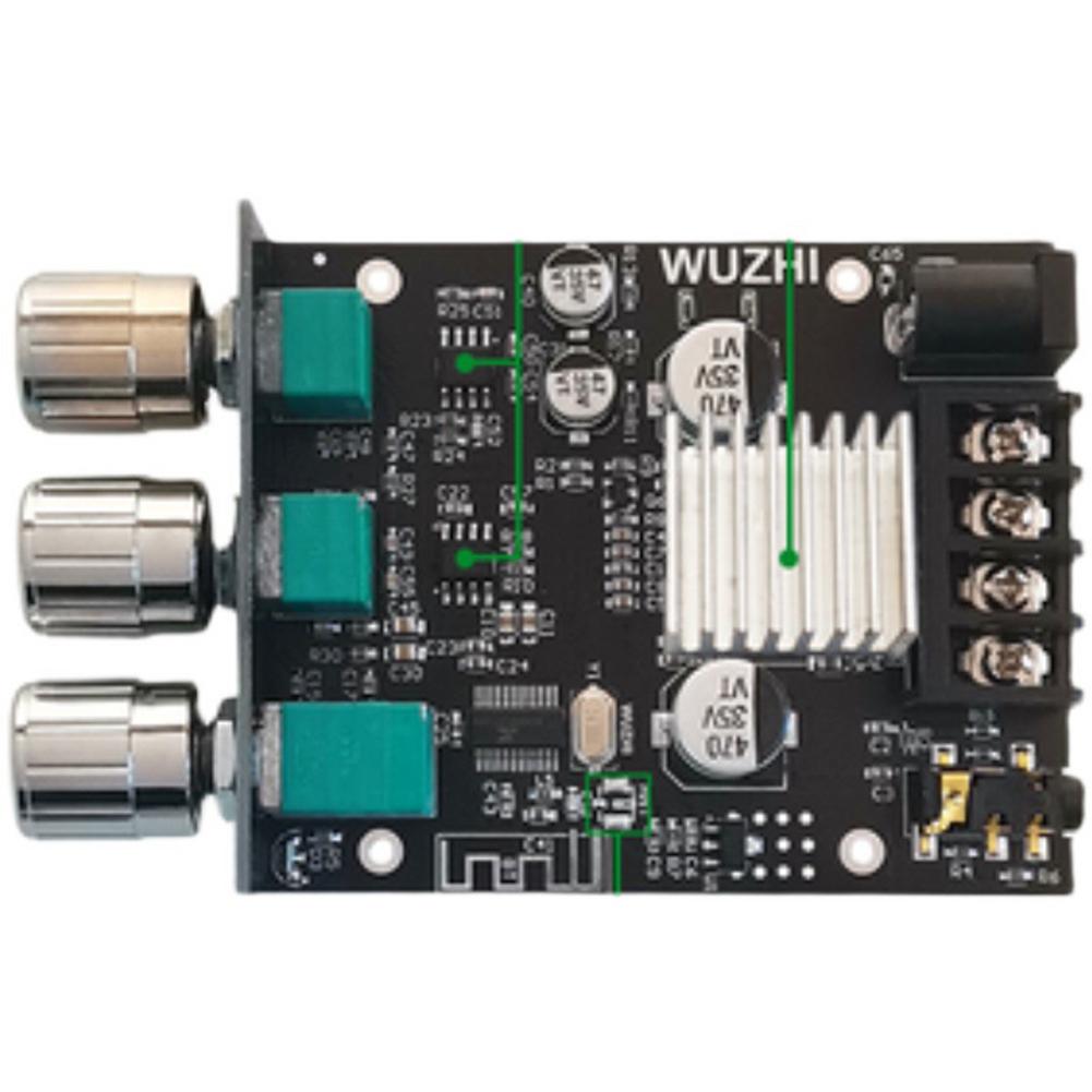 2x50W 2.0 Channel Stereo Subwoofer Amplifier Bluetooth-Compatible Speaker Board