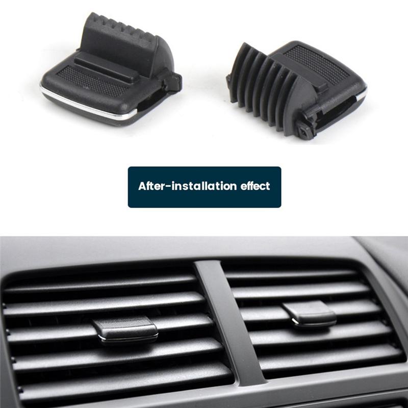 A21F-Car Air Vent Paddle Clip For Mitsubishi Outlander Sport ASX 2013-2018 Car Dashboard A/C Vent Clip