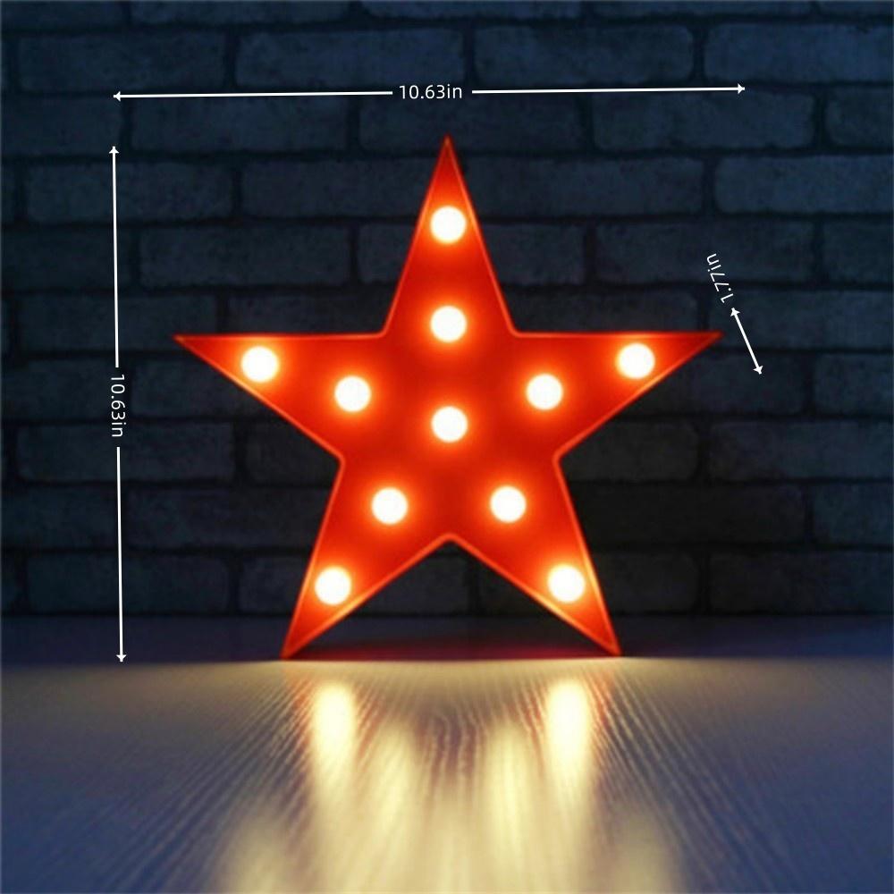 Xiaomi 1PC Creative LED Shaped Night Light, Powered by a Battery Box (Excluding Batteries), Suitable for Photography, and Party Decor