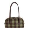 Plaid Bag Women's 2025 Autumn New Korean Version Armpit Bag High Value Retro Niche Shoulder Portable Small Square Bag