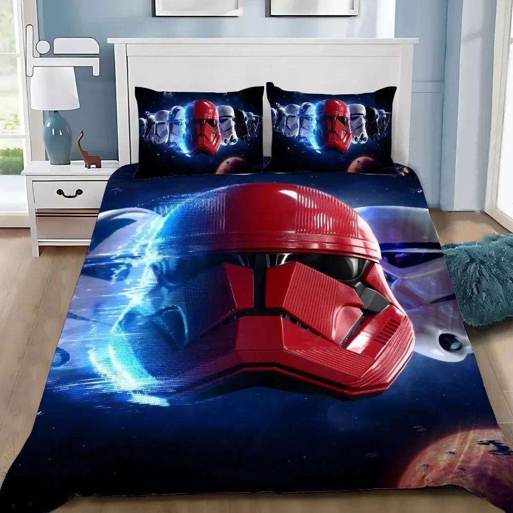 3D PrintingGrogu and Yoda Bedding set Cute Duvet Cover Comforter Soft Quilt Cover and Pillowcas for Teens Children Adults