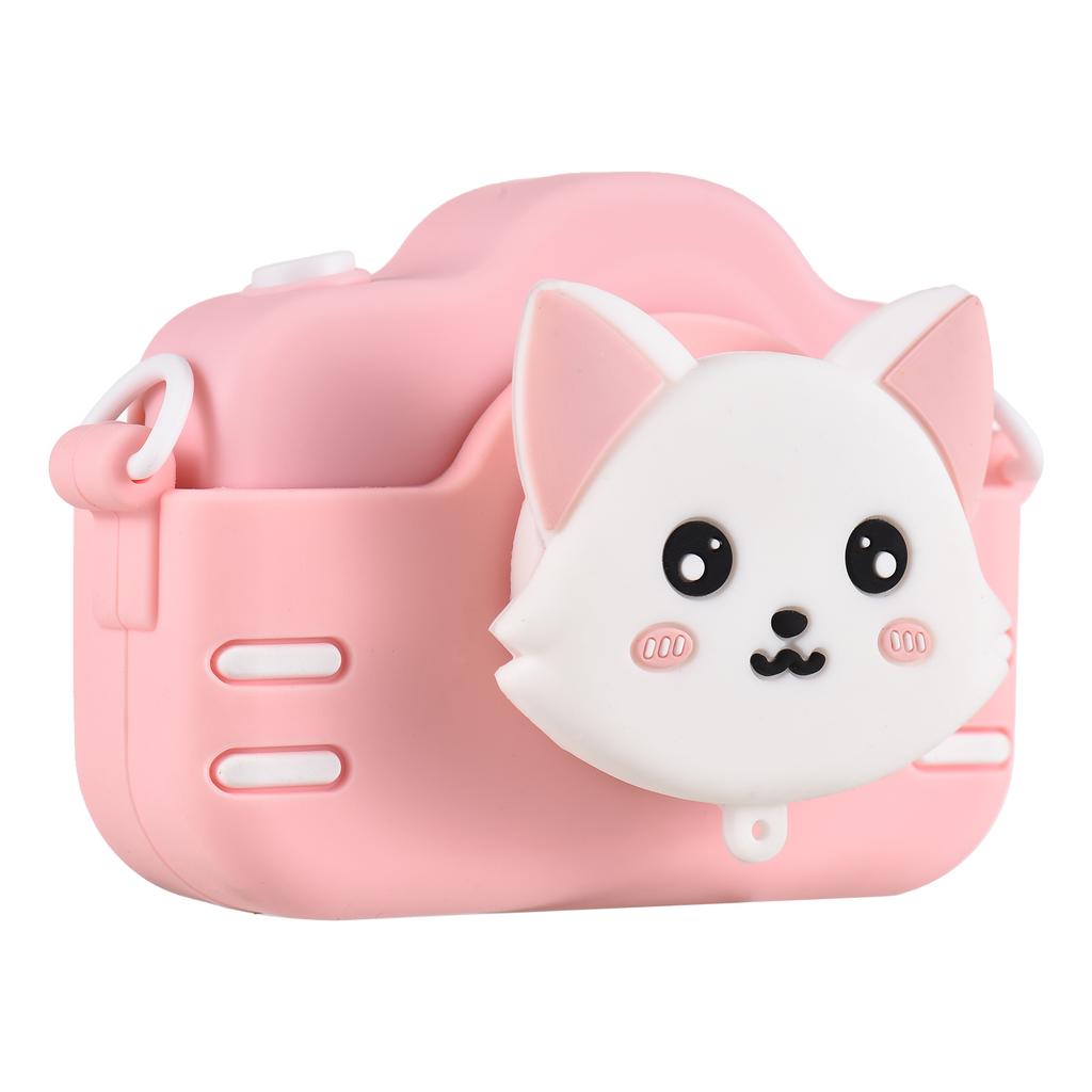 Mini Cartoon Kids Digital Camera 1080P Digital Video Camera for Kids Dual Lens 2.0 Inch IPS Screen