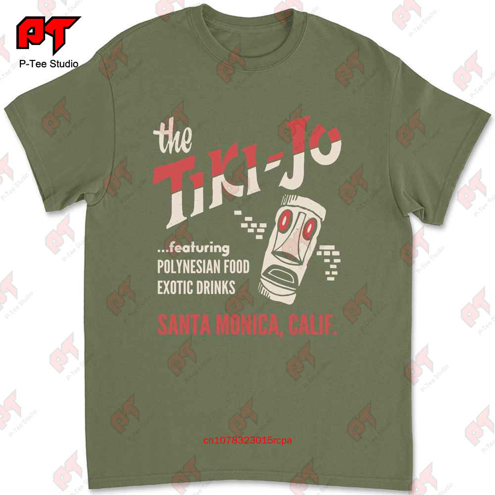 The Tiki Jo Santa Monica Ca Vintage Bar T Shirt TRDL