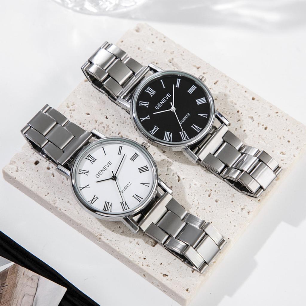 Мужские часы, модные повседневные часы, кварцевые часы, часы со стальным ремешком, наручные часы