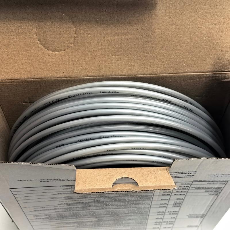 PAN-6X1-SI Flexible Pneumatic Air Tube 6*1mm Silicone Air Hose 50m Roll High Temperature Resistant Soft Air Pipe
