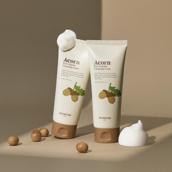 Skinfood Acorn Pore Elasticity Cleansing Foam 150ml