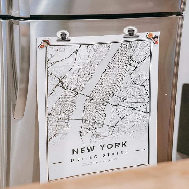 10 шт. магнитов на холодильник, сильные магнитные зажимы для доски, офиса, шкафчика, фотодисплеев, сверхмощные магнитные зажимы (Ширина 30 мм)