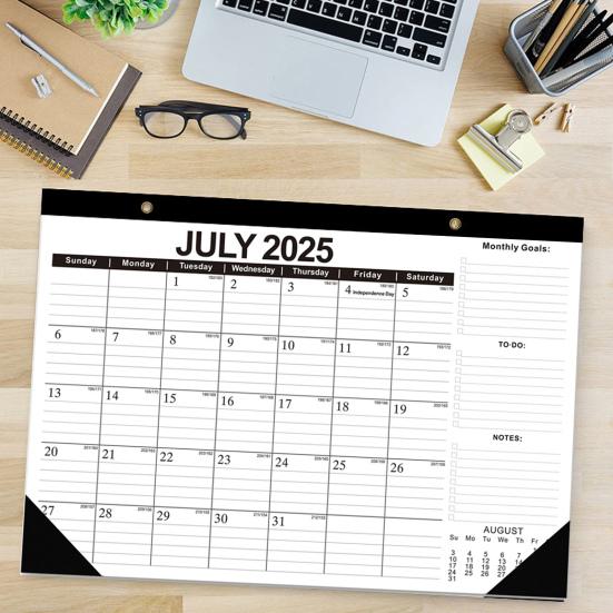 2025-2026 Настенный календарь Цветочный дизайн Настенный подвесной календарь Июль. 2025