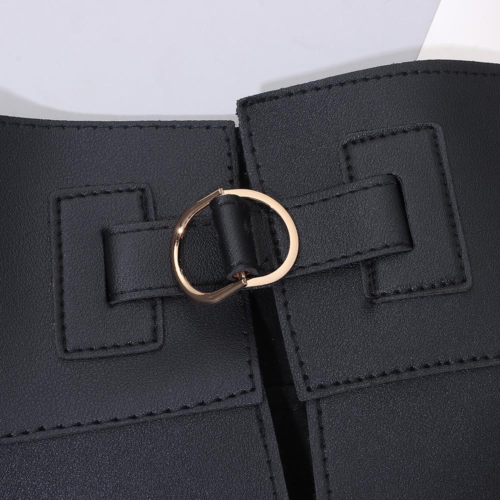 Повседневный классический винтажный панк широкие ремни кожаный пояс эластичные пояса эластичный корсет