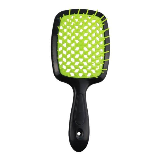 Detangling Hair Brush Hollow Ergonomic Handle Scalp Massage Women Girls Wet Dry Long Curly Fluffy Hair Styling Comb Hairdressing Tool