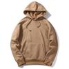 Men Pullover Hoodie Thicken Fleece Casual Hooded Sweatshirt