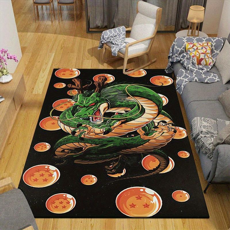 1pc Dragon Pattern Area Rug, Anti slip Non Shedding Stain Resistant Carpet