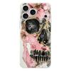 Мягкий прозрачный чехол для телефона для iPhone 17 Air 16E 16 11 15 14 Pro MAX 12 13 7 8 Plus SE Пасхальный чехол Защита Жесткий Розовый Фиолетовый Череп