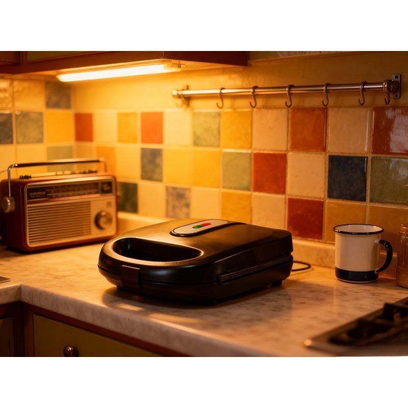 Mini Non 6-in-1 Sandwich Maker Removable Breakfast Home Waffle Maker Sandwich Maker Toaster