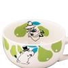 Yamaka Shoten MOOMIN (Moomin) [Hederma] Soup CupMug, 400ml, Diameter Approx. 11 X 7cm, Snufkin Design, Microwave Safe, Made In Japan, MM8203-36