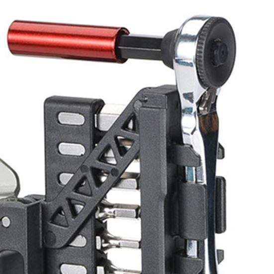 1 набор инструментов для велосипедного магнитного ключа-трещотки с 12 удлинителями для горного велосипеда, ремонта и обслуживания