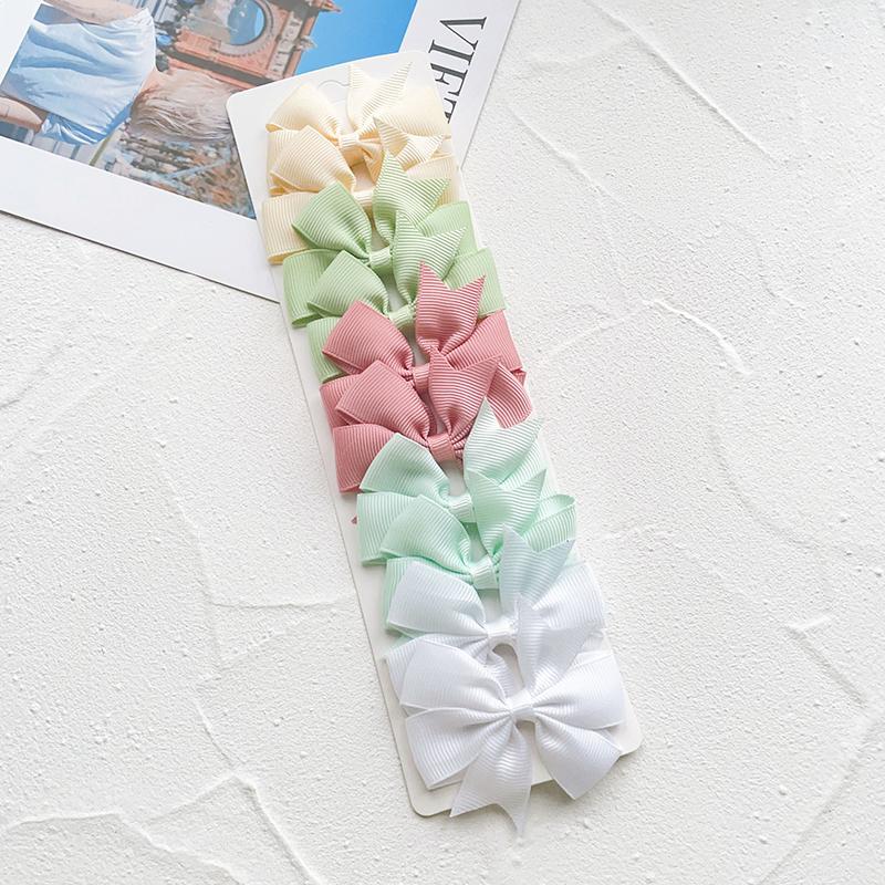 10 шт. бантики эластичные резинки для волос резинки для волос ленты косички корсажные аксессуары для волос повязки для девочек для детей