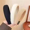 1/2/3/5pcs Wild Solid Color Sponge Headband for Women Fashion Girl Wash Face Wide Edge Simple Hair Band