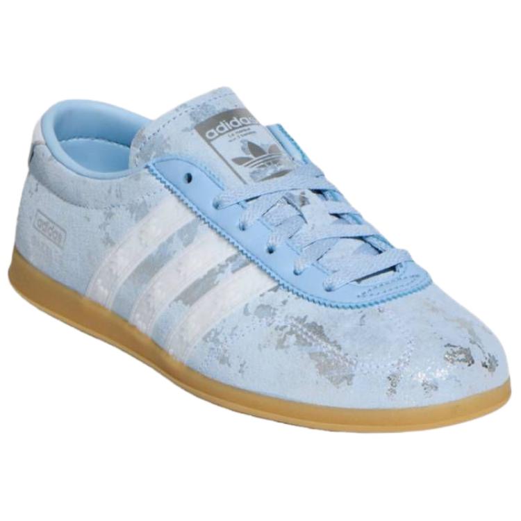 adidas Оригинальные кроссовки GAZELLE Низкие Скейтбордические Женские Синие KI7817