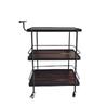 Modern Mobile Restaurant Serving Cart