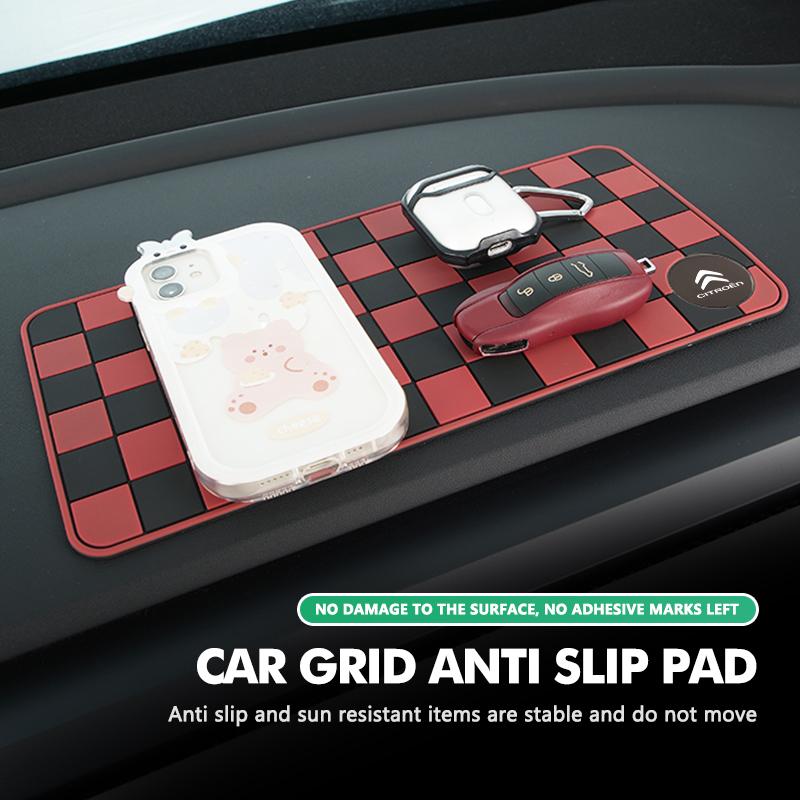Car Dashboard Pad Storage Holder Non-Slip Sticky Anti-Slip Pad For Citroen C5 C1 C2 C6 C4L DS3 DS4 DS5 C-Elysee Grand Berlingo