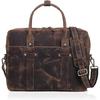 Leather Briefcase Laptop Messenger Bags For Men and Women Best Office College Satchel Bag