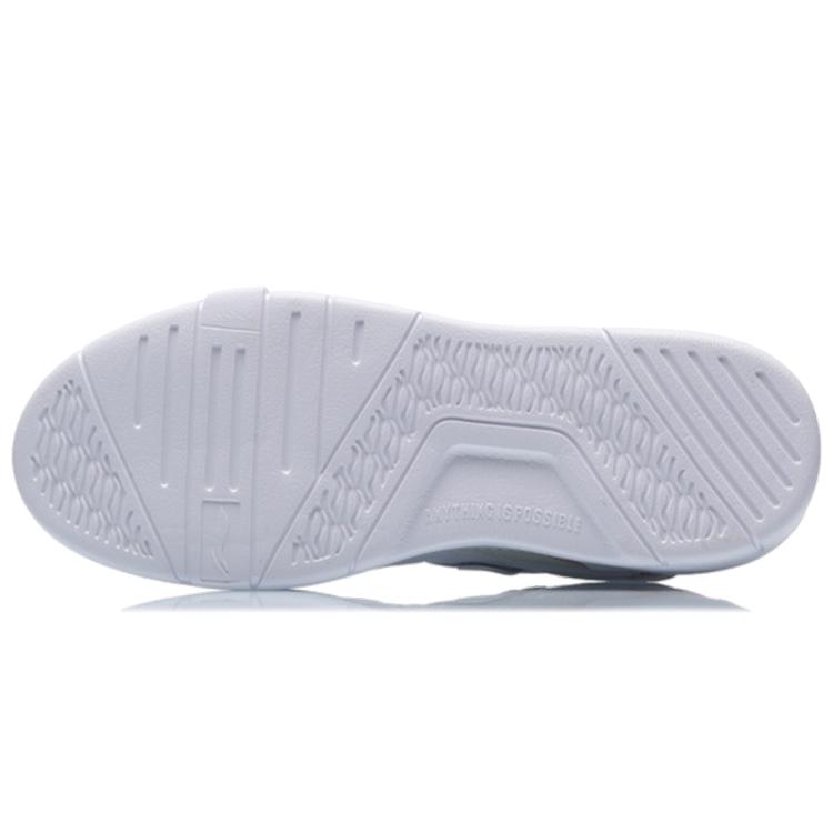 Li Ning Wave Spwv Lite Нескользящие износостойкие Низкие Скейтбордические кроссовки Женские Цвет Солевая пудра AGCR048-3